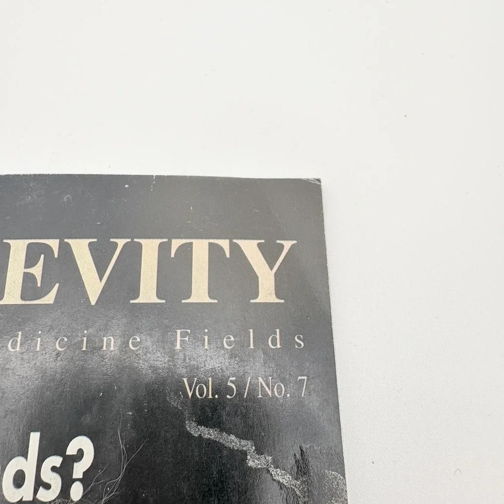 Vintage 1999 Journal‎ Of Longevity Health Anti-Aging Vol 5 No 7 Softcover USA
